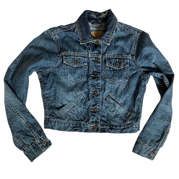 American Eagle Outfitters Blue Jean Jacket M - Picture 1 of 7